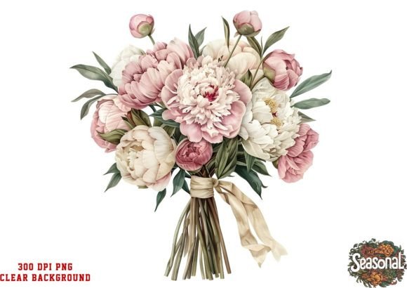 Pink Flowers Watercolor Peonies PNG: An Embroidery Review