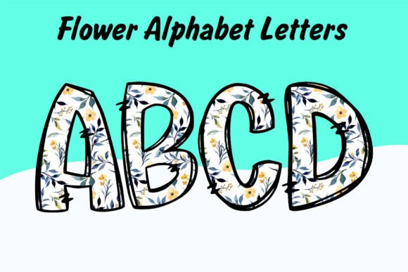 Watercolor Green Flower Spring Doodle Review