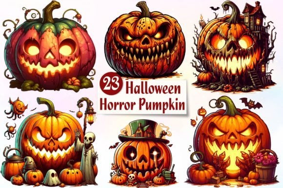 Watercolor Horror Pumpkin Clipart: An Embroidery Review